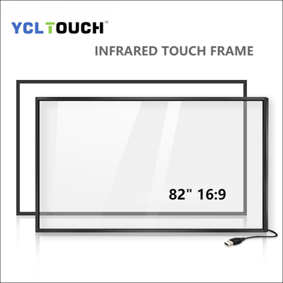 20개의 터치 포인트와 YCLTOUCH 82 인치 적외선 다중 터치 스크린 프레임
